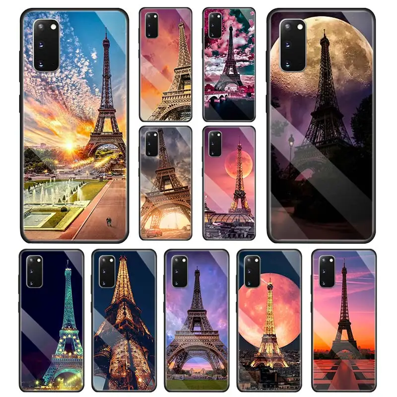 Чехлы для Samsung Galaxy S10 Lite S20 S10e S8 S9 Note 10 Plus 5G 8 9 TPU чехол из закаленного стекла|Бамперы|