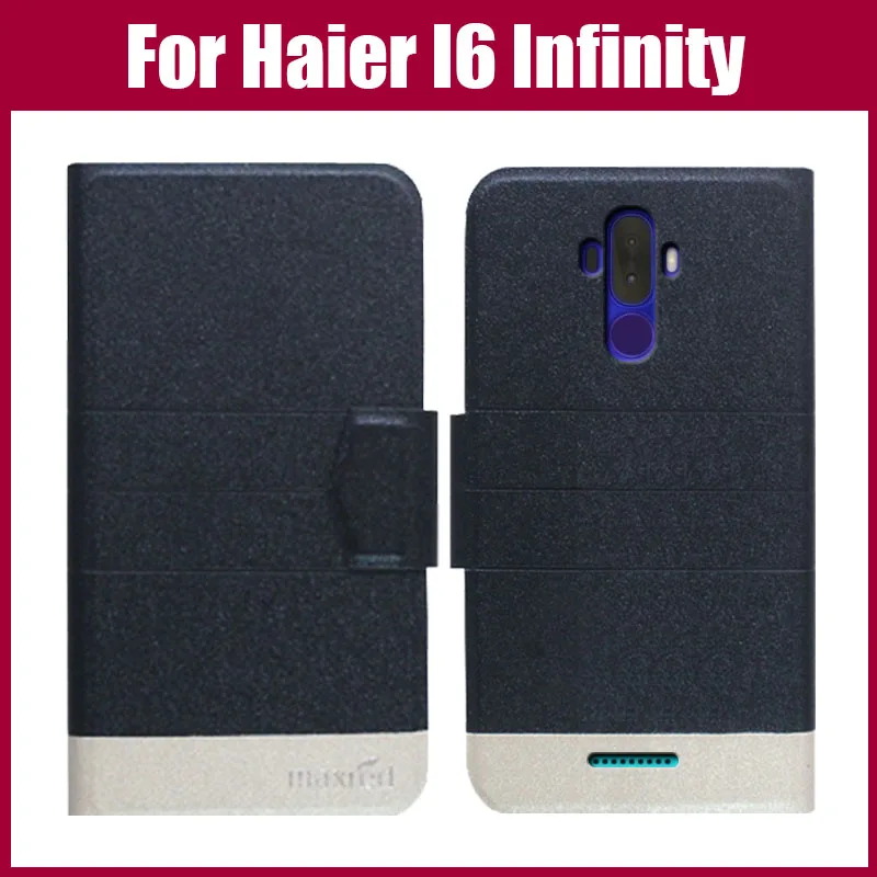 Горячая распродажа! Haier I6 Infinity Case 6," роскошный флип модный ультратонкий кожаный чехол для телефона Haier I6 Infinity Case
