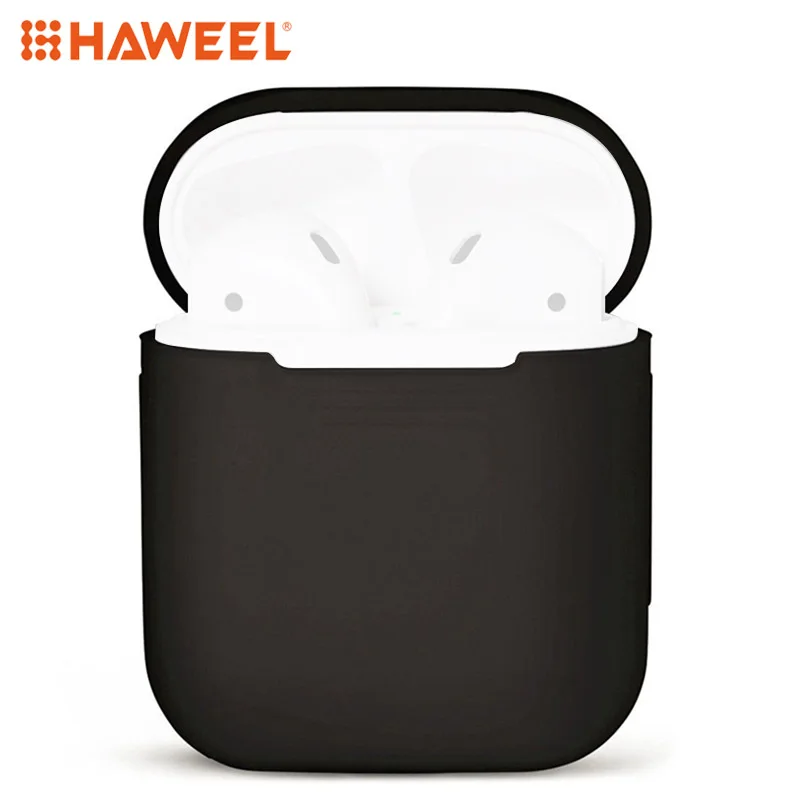 

Soft Silicone Case Earphones for Apple Airpods case Bluetooth Wireless Earphone Protective Cover Box for Air Pods Ear Pods Bag