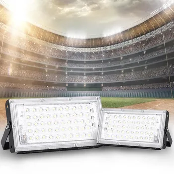 

220V Led Floodlight High Power 50W Flood Lights Spotlight Waterproof Led Reflector Light Outdoor Lighting for Garden Street Park