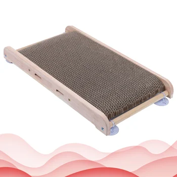 

Pet Cat Scratching Board Cat Scratcher Multifunctional Corrugated Paper Cat Scratch Board Pet Toys (Brown)