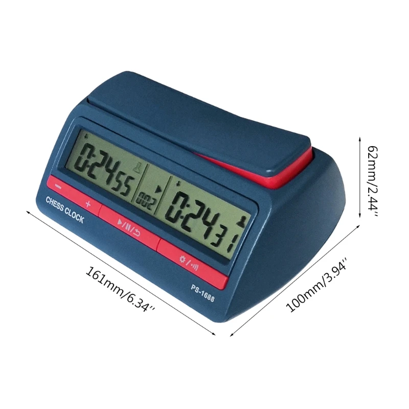 

Advanced Chess Digital Timer Chess Clock Count Up Down Board Game Clock D0AE
