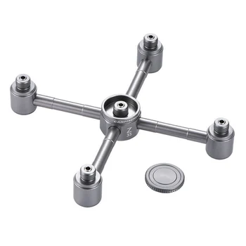 

Outdoor Camping Gas Tank Adapter Multi-Outputs Aluminium Alloy Air Tank Connector 5 Conversion Head Furnace Converter