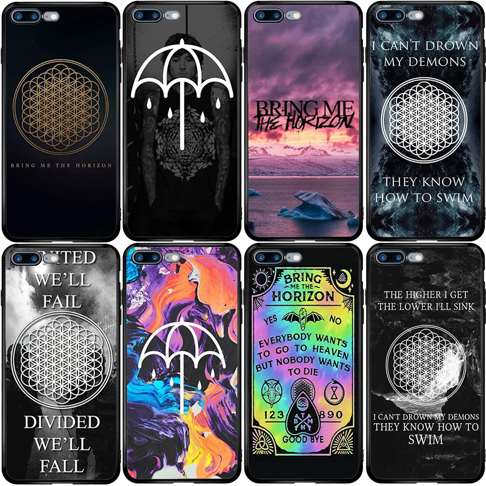 Cover Case for Xiaomi Redmi Note 6 7 9 8T 10T 9S 9A 8A A3 A2 A1 Pro Lite Black Shark Mix Max BMTH Bring Me The Horizon | Мобильные