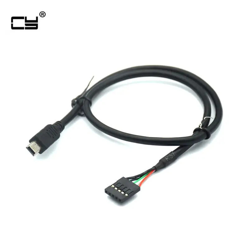 Мини USB 5-контактный штекер к Dupont 50 см 1 шт. | Компьютеры и офис