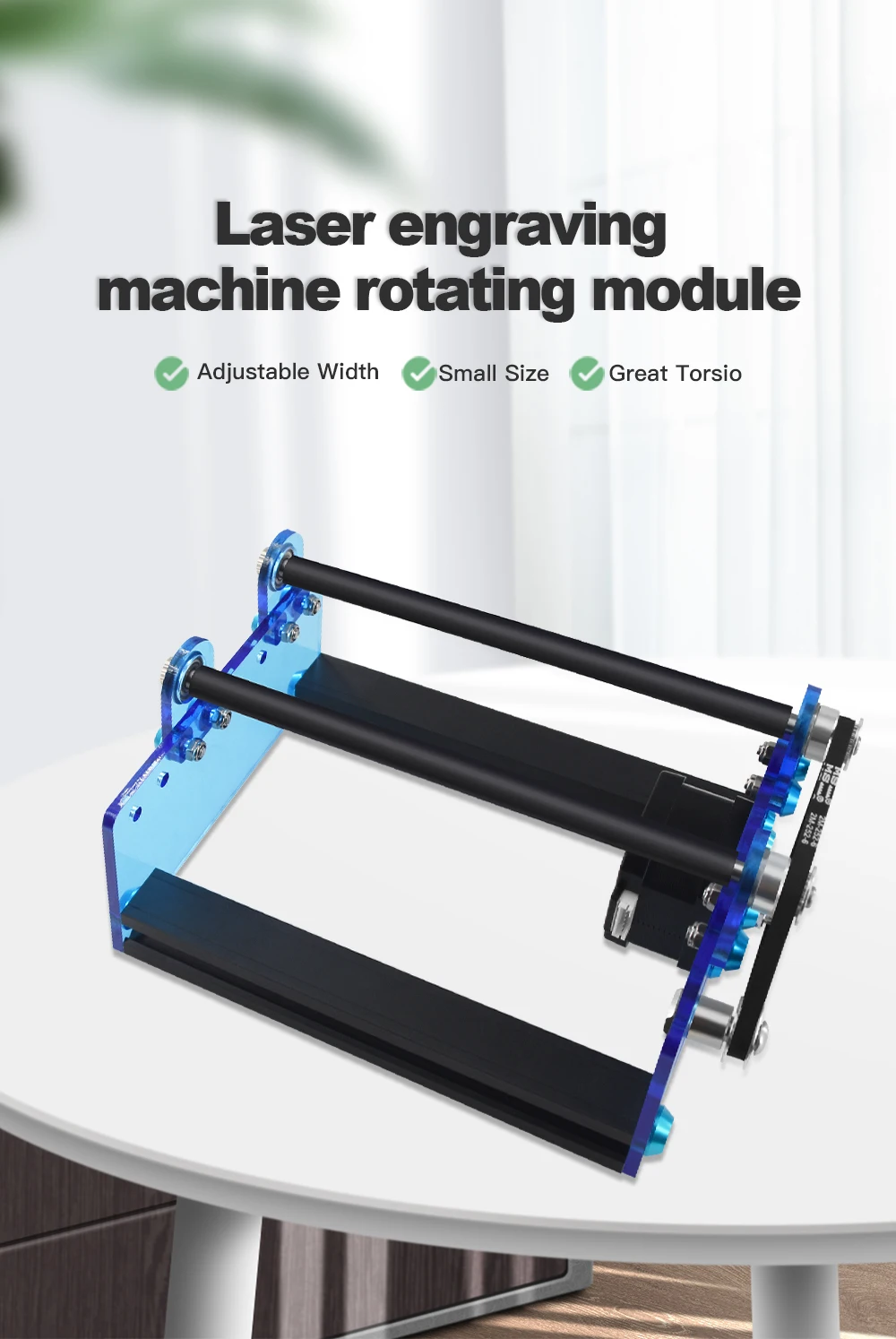 do rolo rotativo com motor para gravar latas de objetos cilíndricos