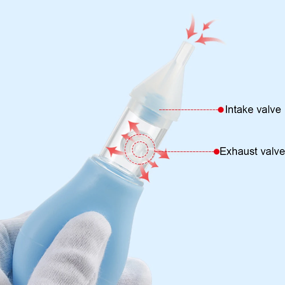 Детский носовой аспиратор, безопасный от гриппа, бездымный Ингалятор, очиститель носа для младенцев, Безопасный Очиститель носа, очиститель носа