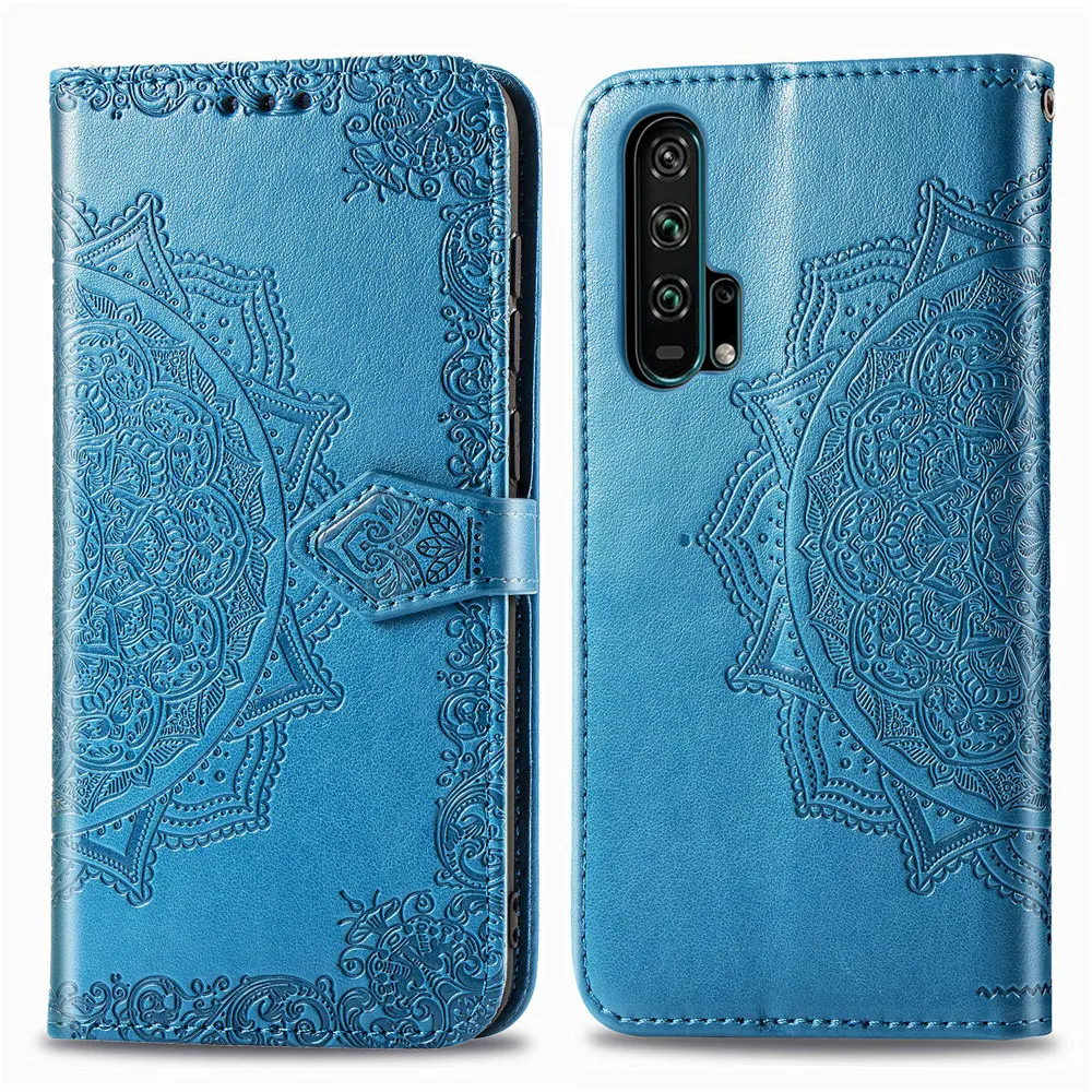 Чехол с тиснением для huawei Honor 20 8A 7C 7A Pro Кожаный Бумажник-книжка чехол для Honor 8 9 10 20 Lite 10i 20i 9i 9n вид 20 чехол для телефона
