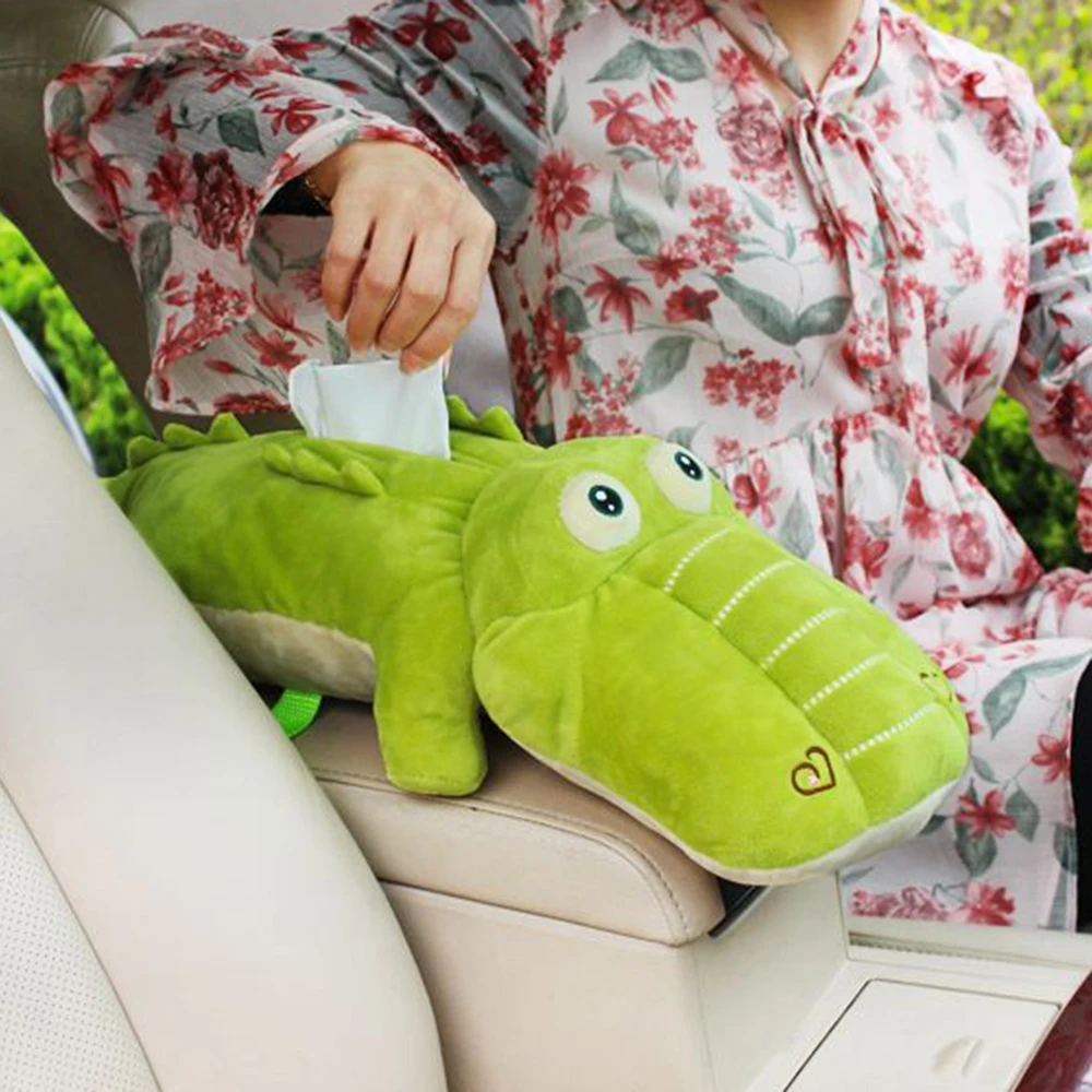 Желтая Гиалуроновая кислота утка мультфильм коробка Кукла игрушка животное автомобиль подвесная коробка для бумажных салфеток Обложка держатель домашняя коробка салфеток