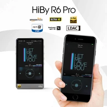 HiBy R6Pro Lossless Music Player High Resolution Digital Audio Hi-Fi Bluetooth MP3 Player Amazon Music Ultra HD Stainless Steel HiBy R6Pro Lossless Music Player High Resolution Digital Audio Hi-Fi Bluetooth MP3 Player Amazon Music Ultra HD Stainless Steel