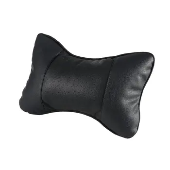 

Adjustable Headrest Pillow Cushion Pad Car Seat Neck Pillow Car Headrest Pillow Pu Leather Head Neck Rest Pillow