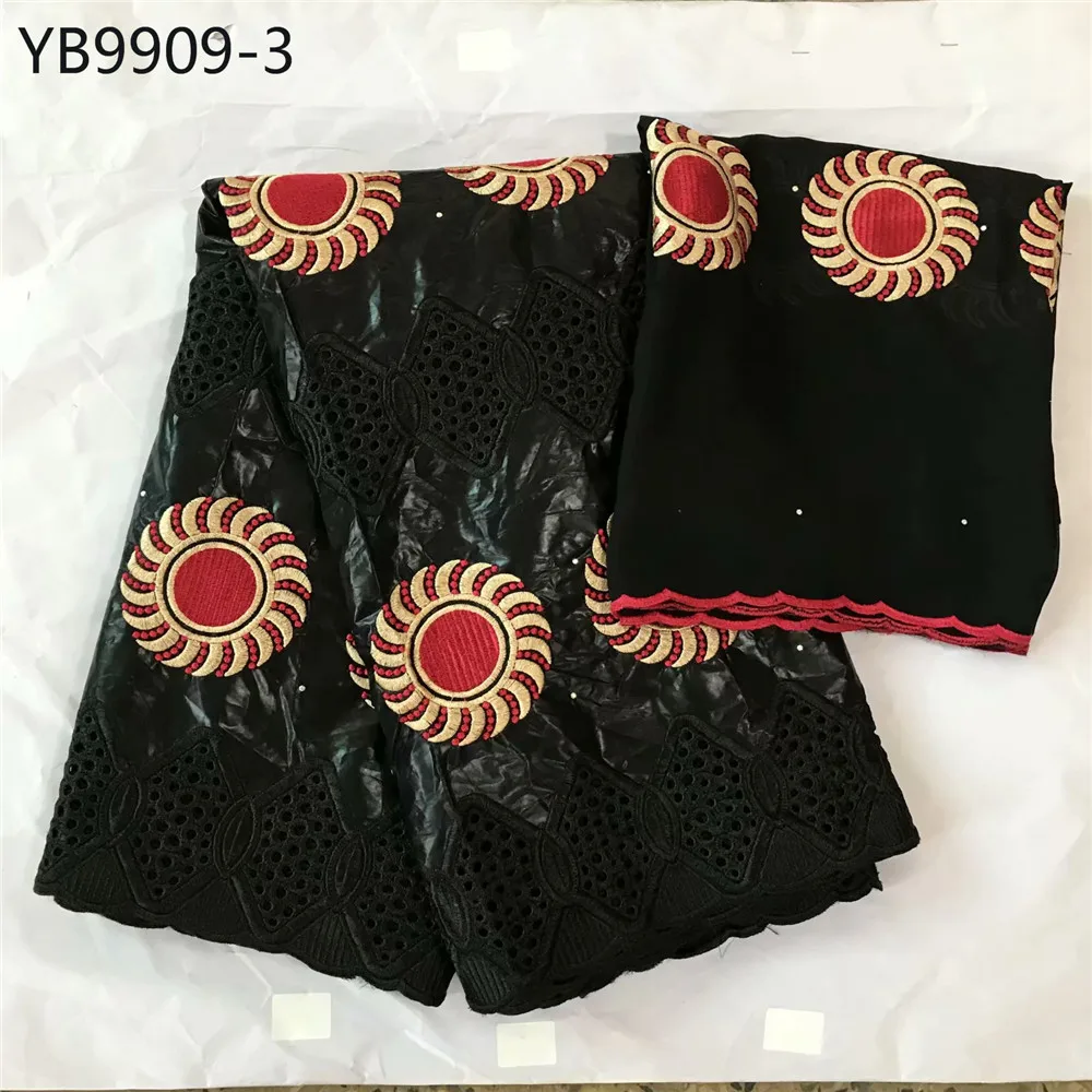 White color wholesale cheap embroidery bazin match blouse for lady wedding and party