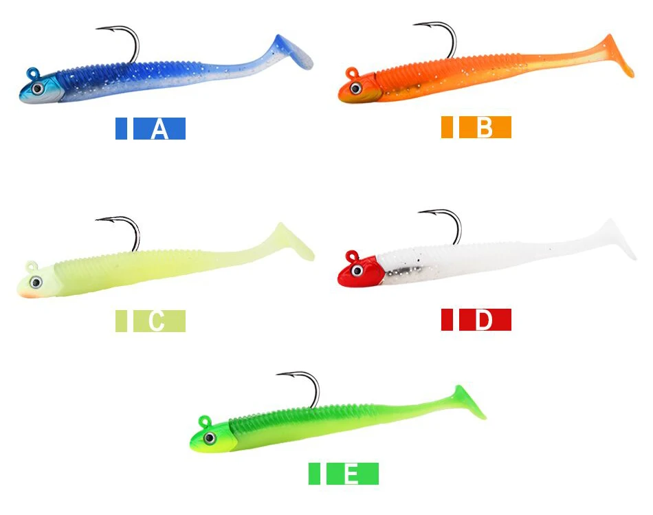 soft fishing lure artificial bait carp bass fishing wobblers  (8)