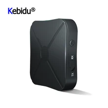 Kebidu 2 в 1 Bluetooth 4,2 с 3,5 мм приемником передатчик Bluetooth беспроводной адаптер аудио AUX аудио для домашнего ТВ MP3 ПК