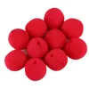 10Pcs Red Ball Sponge Clown Nose Foam Circus Clown Nose Comic Party Christmas Halloween Costume Dress Accessories ► Photo 1/6