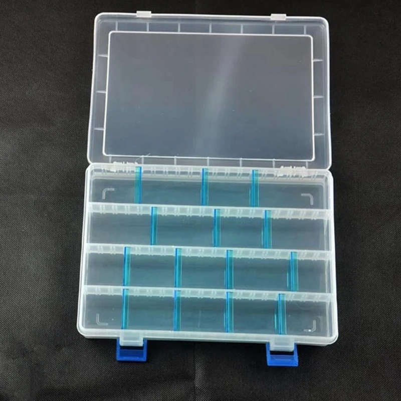 Adjustable Plastic Tackle Box Fishing Lure Hook Storage Case Portable Tackle Multifunctional Organizer Fishing Boxes