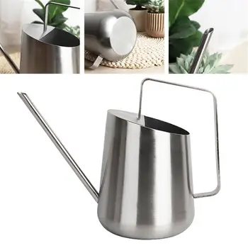 

Watering Can Golden Garden Stainless Steel 800mL Small Water Bottle Easy To Use Handle Perfect For Watering Plants Flower