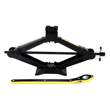 

2T Car Scissor Jack With Ratchet Wrench With Hand-Operated Portable RV Stabilizer For Cars And Coupes Car Disassembly Tool