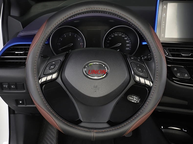 Unon для Toyota CH-R CHR- автомобильный Стайлинг рулевые колеса чехол из искусственной кожи чехол на руль