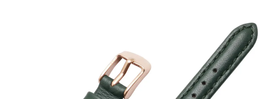 Color Cow leather watchbands women's wristband convex interface strap Suitable for SHE SHE 4029 3034D watch accessories