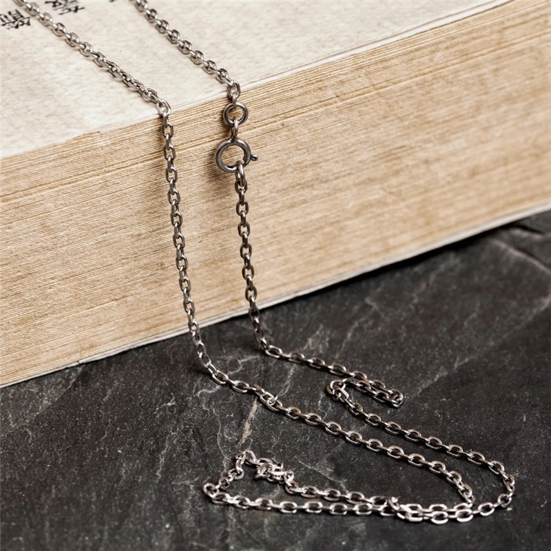 MKENDN Ocean Style 100% 925 Sterling Silver 52HZ Whale Pendant Necklace For Men Women Love Jewelry Gift 5