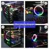 GeeekPi Rack Tower 4 Layer Acrylic Cluster Case Large Cooling Fan LED RGB Light for Raspberry Pi 4 B / 3 B + / 3 B / Jetson Nano ► Photo 3/6