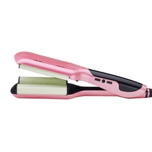 Профессиональные щипцы для завивки волос, керамические щипцы для завивки волос, глубокие волнистые щипцы для завивки волос со светодиодной температурой, три трубки, бигуди для волос, ролик