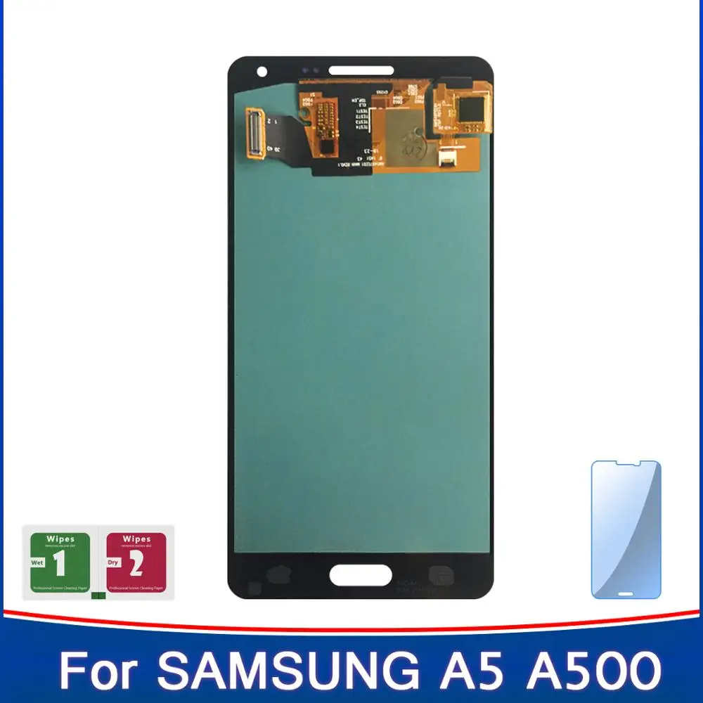 

Adjustable Display For Samsung Galaxy A5 2015 A500 A500F A500FU A500H A500M OLED LCD Touch Screen Digitizer Replacement