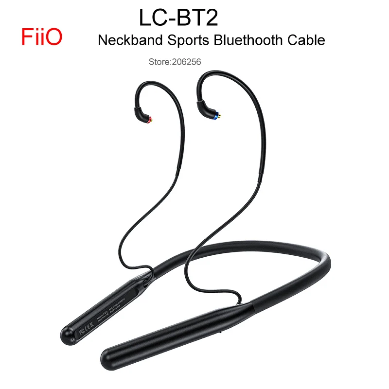 Шейный обод FiiO LC-BT2 CSR8675 + AKM AK4331 DAC Sports Bluethooth 5 0 кабель MMCX/0 78 мм разъемы SBC/AAC/aptX/LDAC |