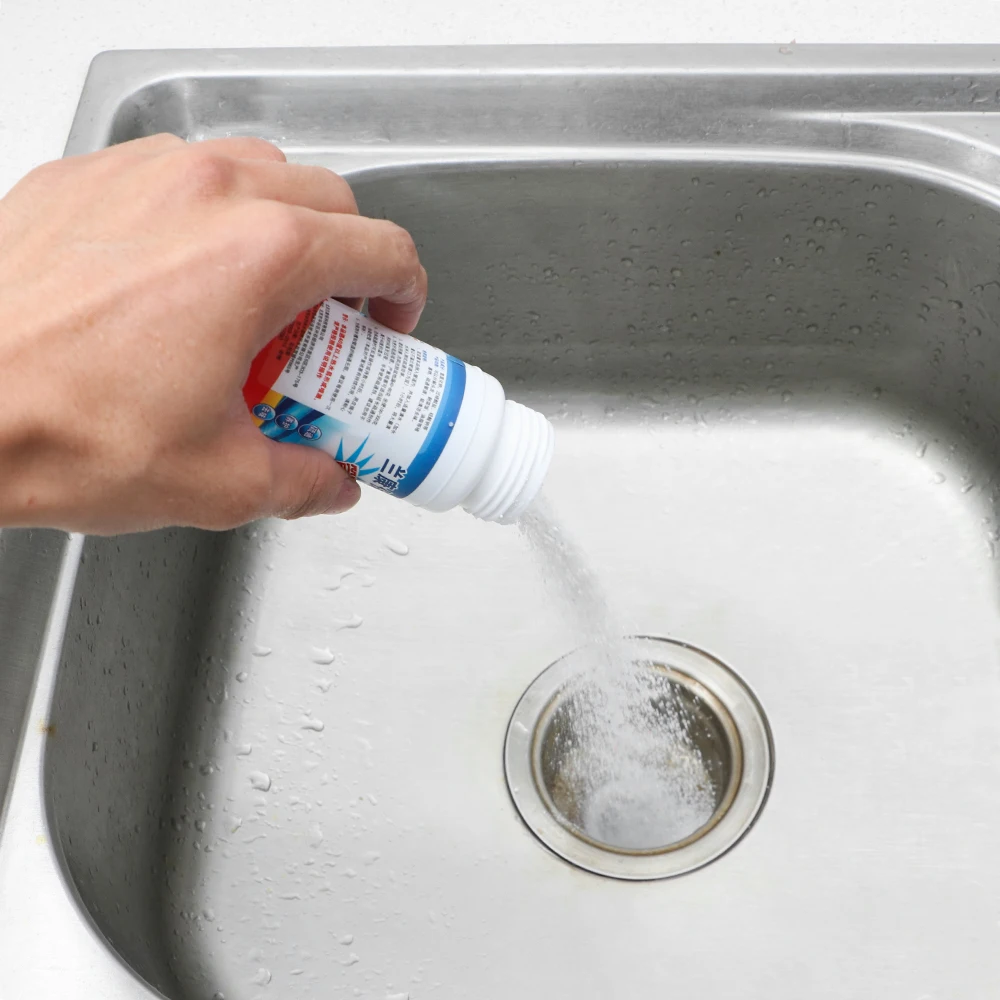 Sewer Pipe Hair Decomposition Cleaning Agent Anti-clogging Agent Through Sewer For Toilet Deodorant Household Clean Accessories