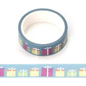 

1PC Washi Tapes DIYgift paper Masking tape Decorative Adhesive Tapes Scrapbooking Album Stickers stationery gift