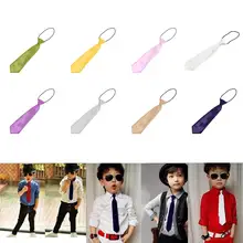 Однотонный эластичный галстук-бабочка, для школьников, для мальчиков, для детей, для вечеринки, для банкета, Декор, corbatas para hombre, рубашка, для девочек