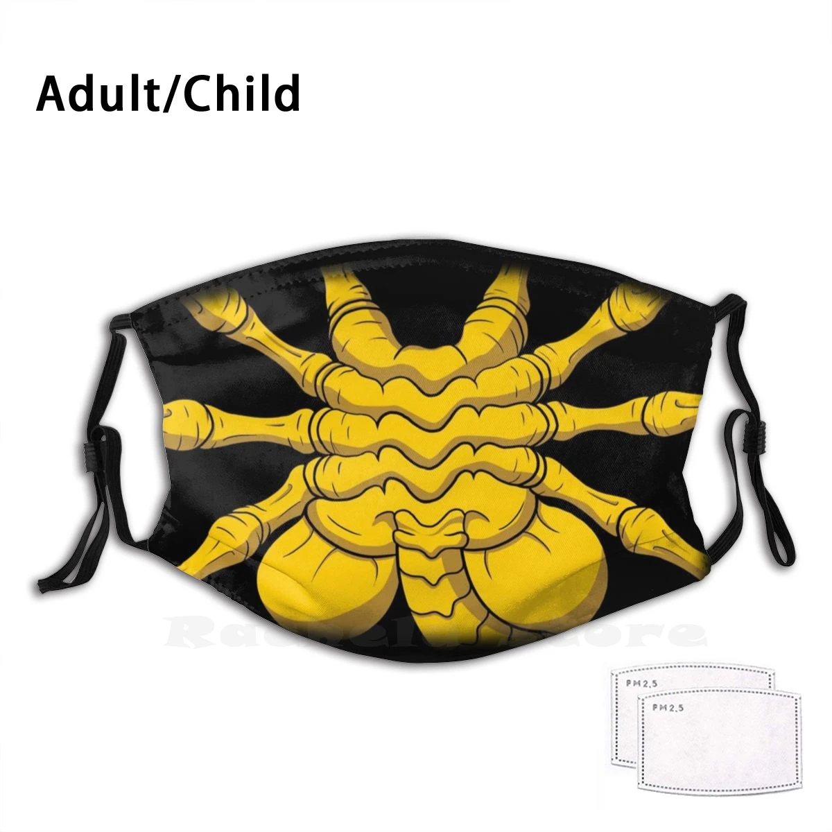 

Mask - Facehugger Adult Kids Anti Dust Filter Diy Mask Cyle Face Facemask Teeth Facehugger Face Hugger Aliens Xenomorph Xeno