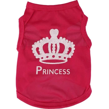 

2 Pcs Winter Warm Pattern Dog Clothes Pet Clothing Pink, S & M