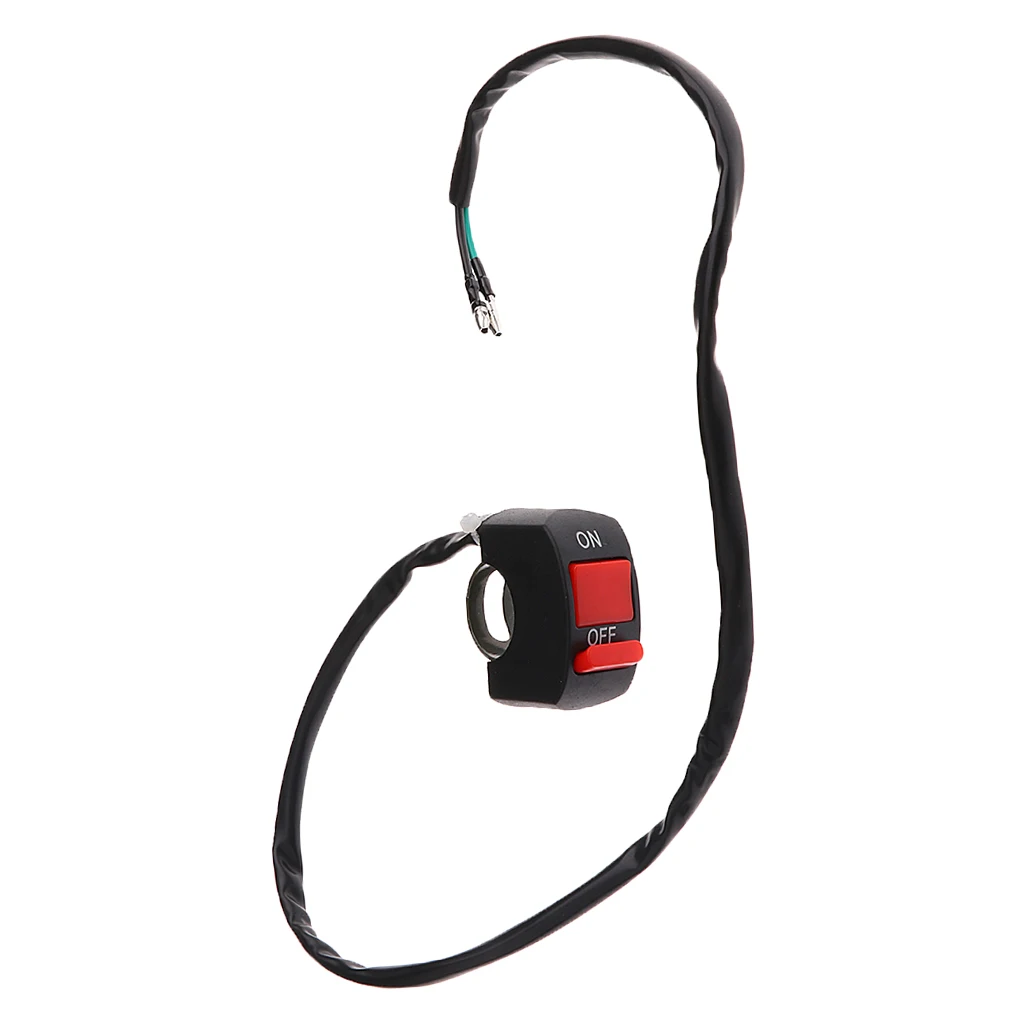 Universal Motorcycle Scooter Dirt Bike Kill ON-OFF Switch 7/8' Handlebar