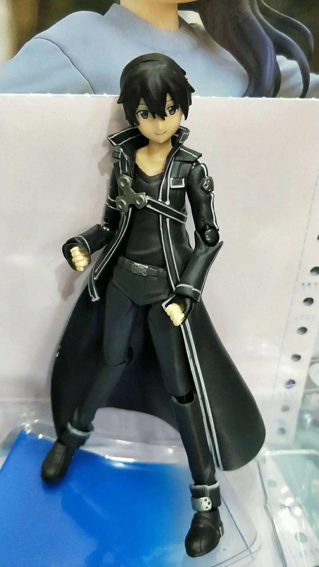 Ollie аниме Sword Art онлайн Kazuto Figma 174# глина для трансплантации лица Мобильная коробка гаражный комплект украшения