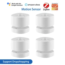 Tuya ZigBee – détecteur de mouvement infrarouge PIR, alarme de sécurité pour maison intelligente, fonctionne avec Alexa Google Home Assistant