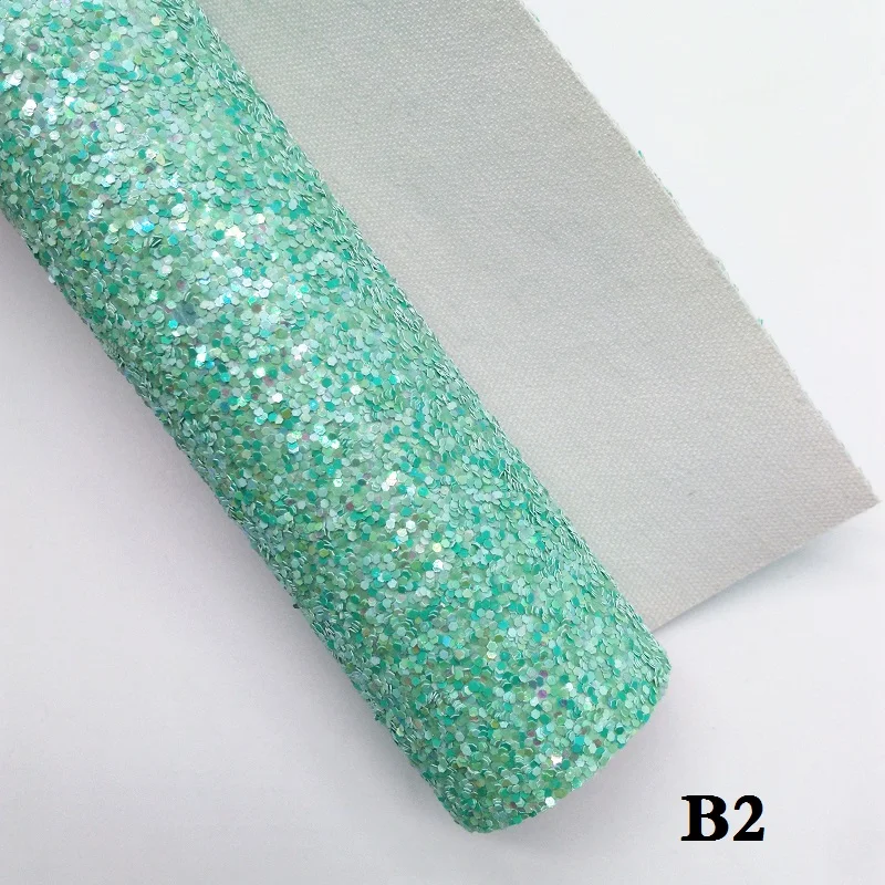 Glitterwishcome 21X29 см A4 размер искусственная кожа ткань, блестящая ткань, Vinil Para Lazos плотная блестящая ткань для бантов, GM034A - Цвет: B2