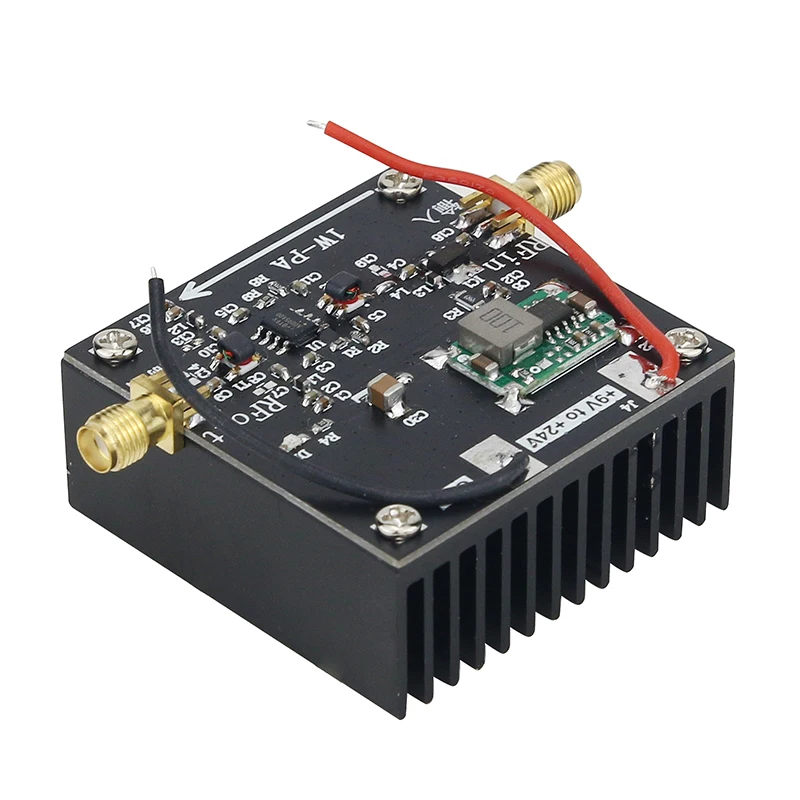 Amplificador de Potência Amplificador de Frequência Transmitem o Amplificador de Potência de Banda Larga do rf 10m do rf de 1w-pa de Wishcolor-2000mhz fm do hf Novo Ultraelevada Transmitem o de Banda Amp 1w fm - Image 3