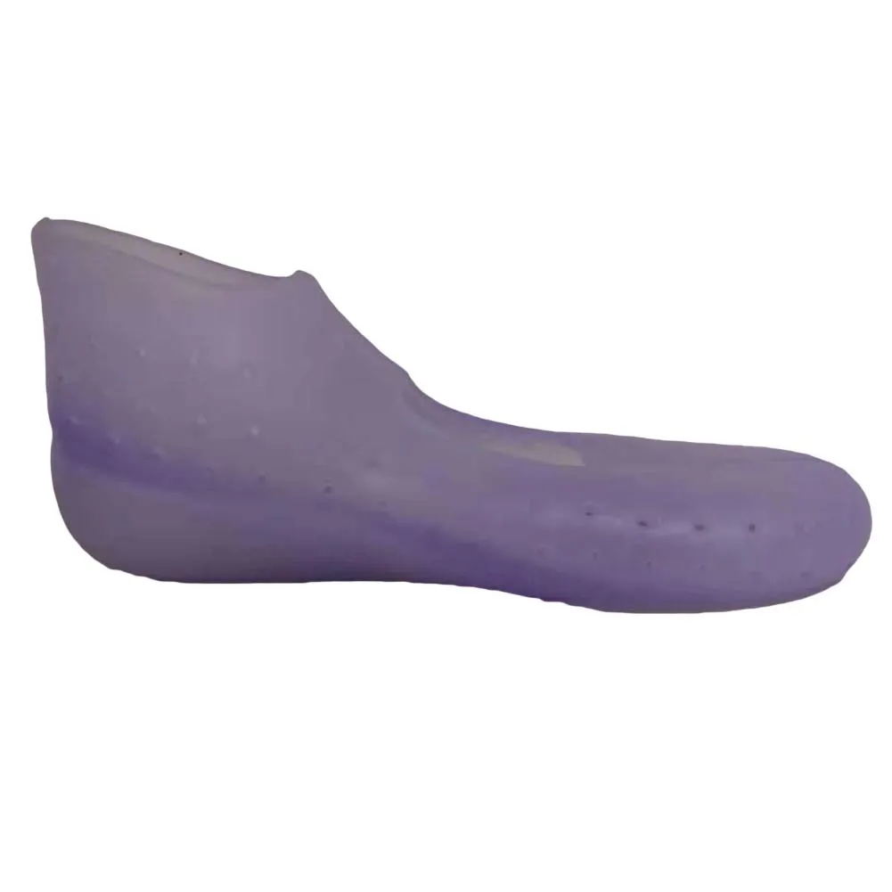 Hot Invisible Height Increase Socks Heel Pads Silicone Insoles Foot Care