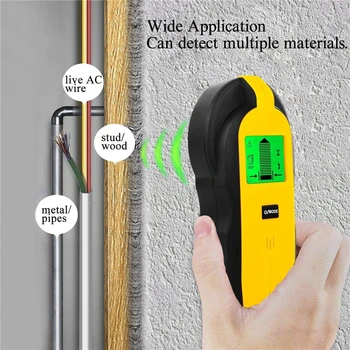 SENSOR AR906 Stud Finder Wall Metal Detector AC Wire Detector Wall Scanner with Audio Alert Treasure Detecters