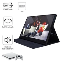 13.3-inch 2560x1440 2k display suporta console de jogos/computador split tela/monitor hd hdmi dispositivos
