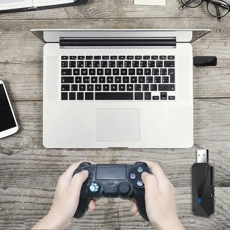Проводной+ bluetooth-контроллер, конвертер для Nintendo Switch PS4 PS3, портативный bluetooth-контроллер, адаптер для Switch PS4 PS3 PC