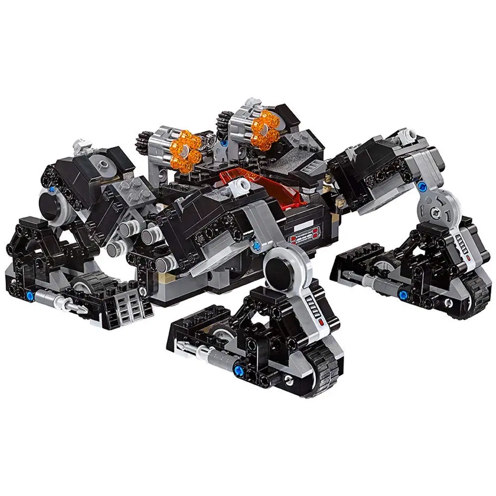 Bela 10845 DC Comic Super Hero Flash Knightcrawler туннельная атака строительные блоки игрушки совместимы с 76086 Бэтменом
