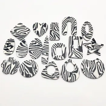 

New Arrival! (Choose design) 50pcs Acetic Acid Charm for Earrings DIY Making Parts,Jewelry Accessories Findings & Components