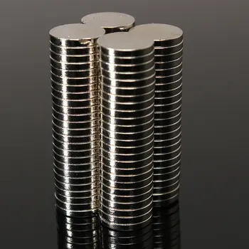 

100pcs 10x1.5mm N50 Disc Round Magnets Rare Earth Neodymium Magnets Strong Fridge Permenent Magnets 10mm x 1.5mm