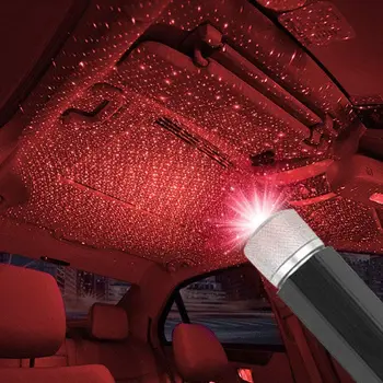

USB night light starry projector night light indoor ceiling light ceiling bedroom atmosphere lighting car night light