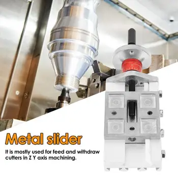 

118mm Zinc Alloy Metal Cross Slide Excellent Durable Zinc and Aluminium Allo Z008M Mini Lathe Feeding Relieving Y/Z