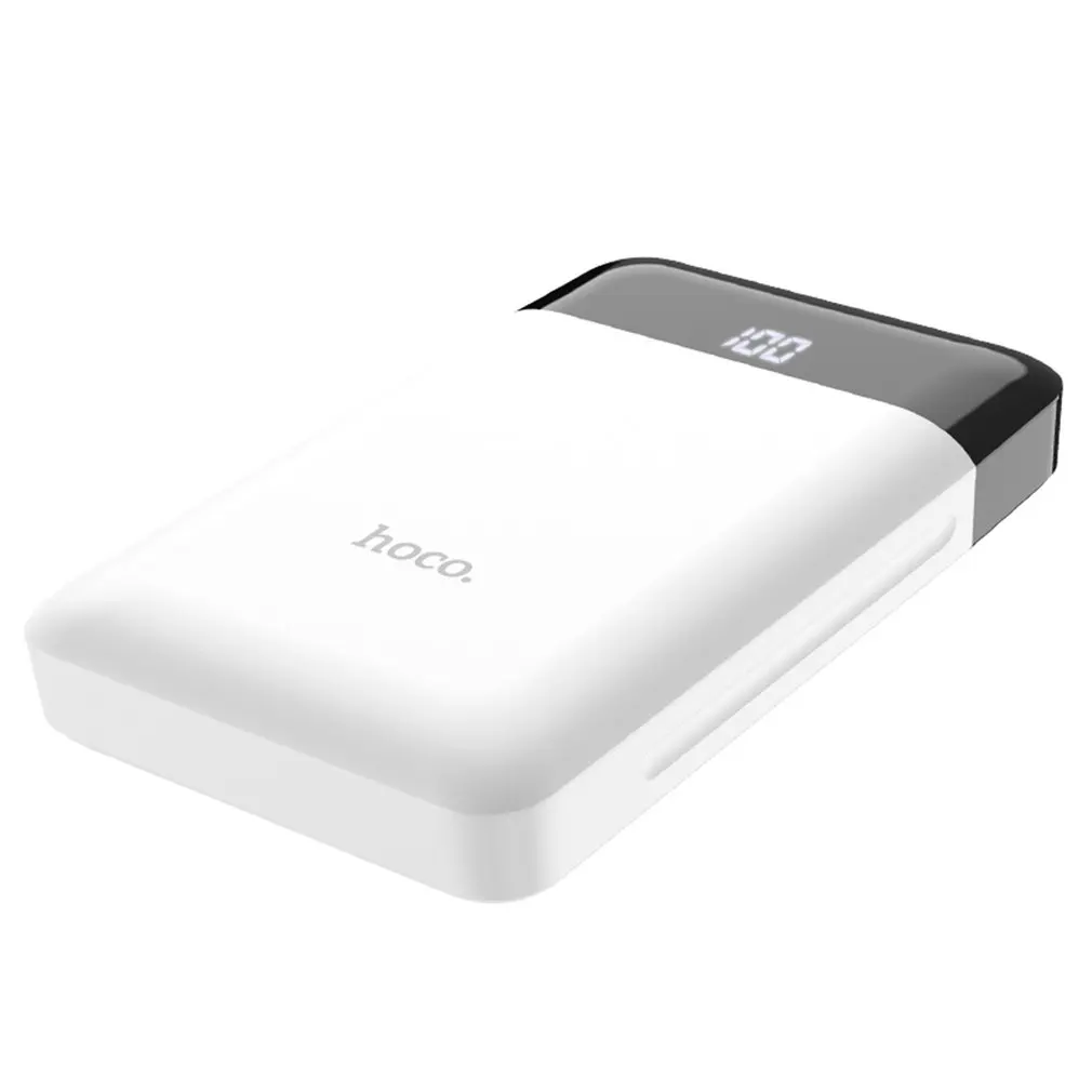 

HOCO J31 10000mAh High Capacity Power Bank Mobile Phone External Battery Dual USB Digital Device Portable Power Supply