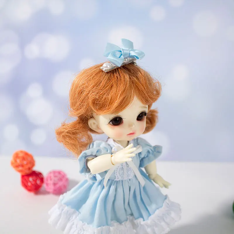 Новое поступление кукольный парик для 1/8 5-6 дюймов Bjd SD ob11 маленькие куклы модный стиль высокотемпературные волокна волосы куклы аксессуары